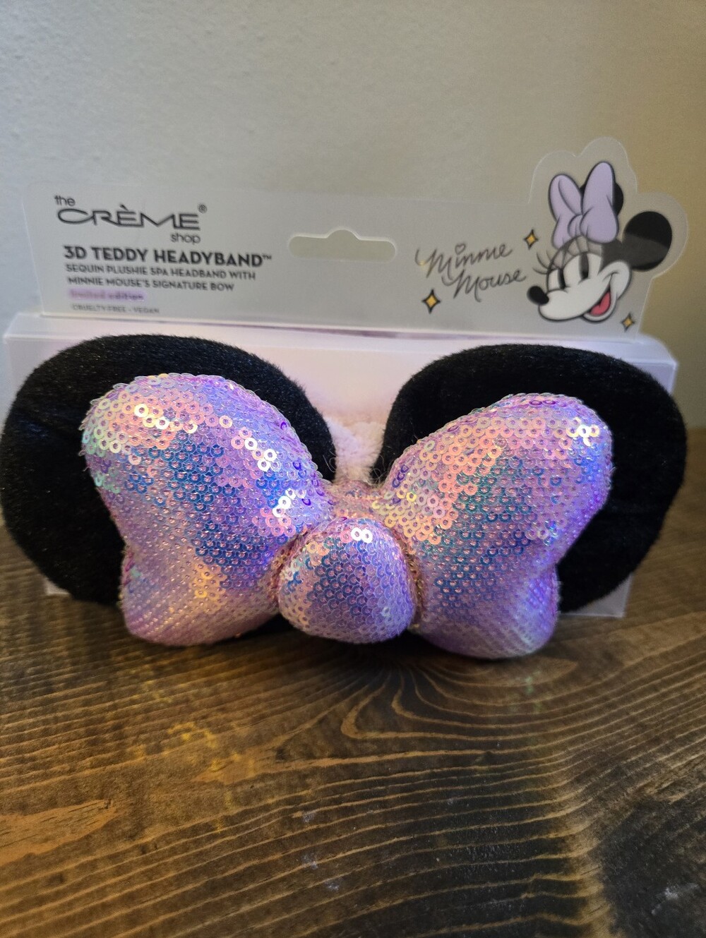 The Crème Shop x Disney Minnie Mouse 3D Teddy Headband
